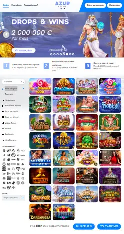l'application et interface BOOMERANG BET CASINO