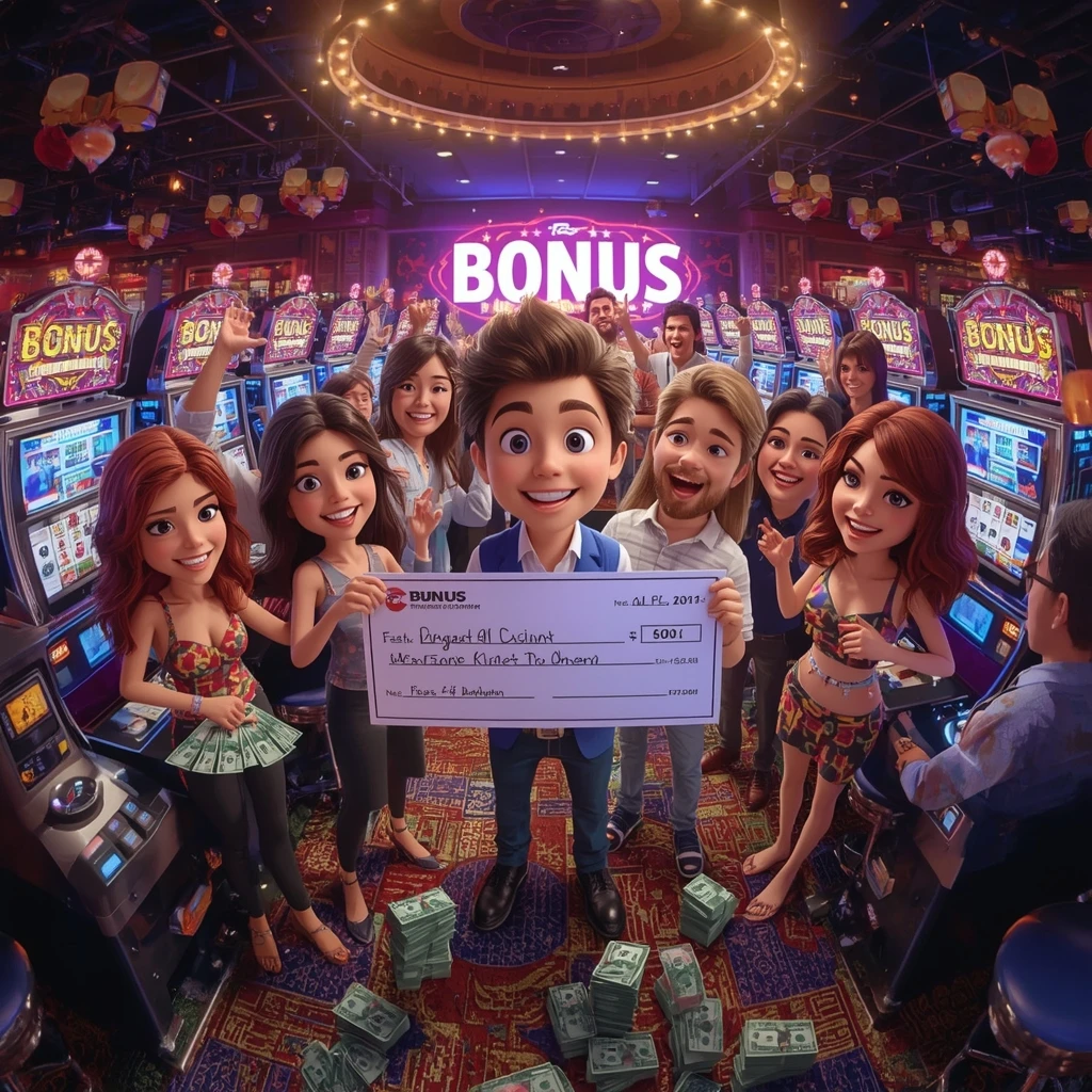 bonus dans les mains de l'homme au casino BOOMERANG BET CASINO