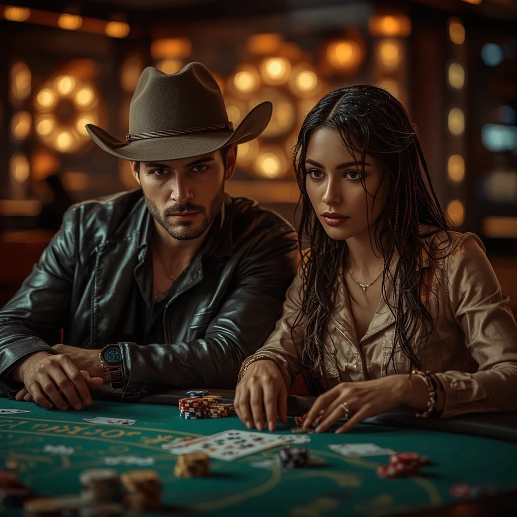 photo de deux joueurs de poker Boomerang Bet Casino